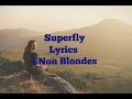 Superfly |Lyrics| - 4 Non Blondes