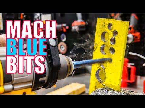Spyder Mach Blue Stinger Drill Bits Review [10pc Kit]
