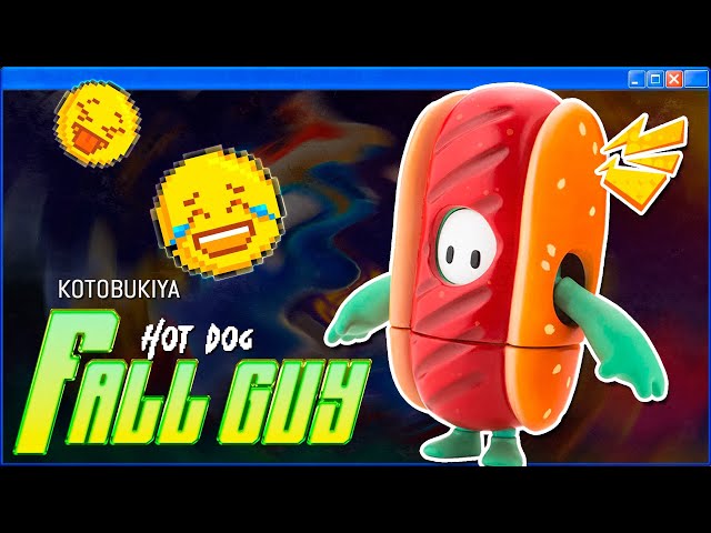 Vídeo relacionado con Fall Guys Ultimate Knockout Official-Figura de acción articulada de Astronauta de 10 cm con Accesorio, Color Azul, (Moose Toys 62572)