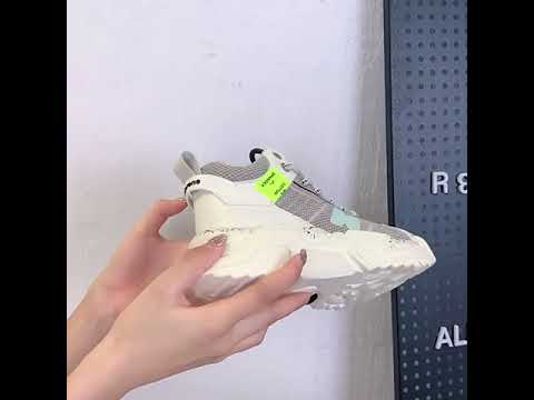 Mã B7214 Giá 1110K Giày Tăng Chiều Cao Nữ Yudu Hàng Xuân Thu Đông Tăng Chiều Cao Thoáng Khí Giày D