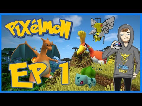 Let's Play Pixelmon EP 1! Brand New Public Pixelmon Server and Stream Series! Come Play!