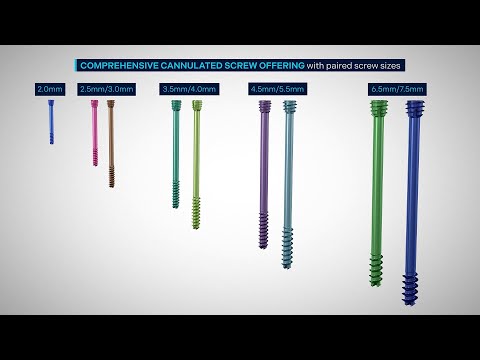 CAPTIVATE™ SOLA Headless Compression Screw System Technique Animation