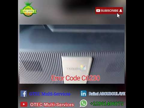 How to fix error code / corriger le code Erreur C6230 in Kyocera Taskalfa. Presented by Mr. OTEC
