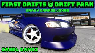 First Drifts at Drift Park | Gravy Garage JZX90