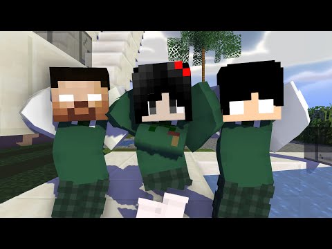 MONSTER SCHOOL :CHICKEN WING ALL OF US ARE DEAD HEROBRINE,SADAKO,HEEKO - MINECRAFT ANIMATION