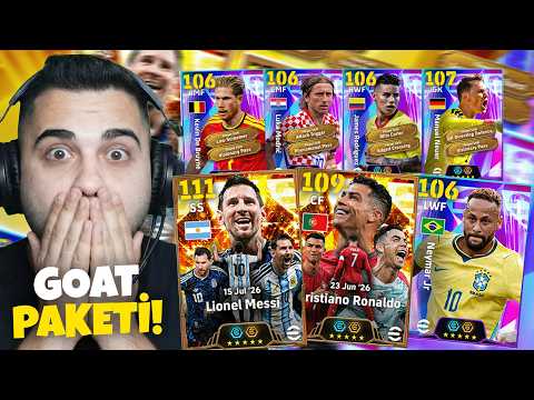 OHAA! 3 Becerili 111 MESSI, 109 YER FÜZECİ RONALDO & Bombacı NEYMAR Paketi! 🔥 Top Açılımı + Deneme!