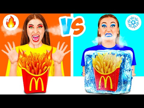 Heiß vs Kalt Food-Challenge von PaRaRa Challenge