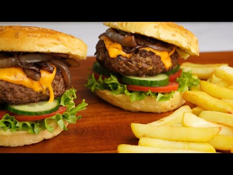 🍔🔥 HAMBURGUESA DE CARNE MOLIDA