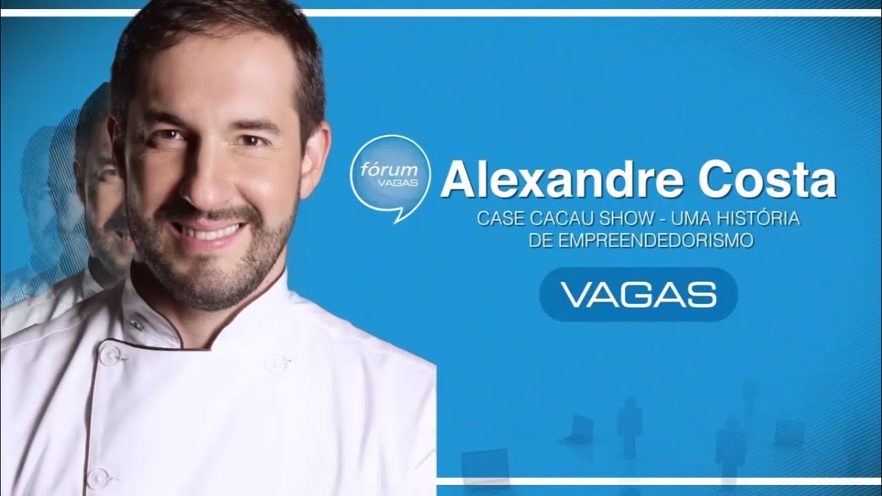 Alexandre Costa: Case Cacau Show – Uma história de empreendedorismo