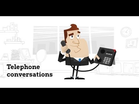 Telephone Conversations Vocabulary