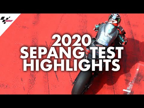 MotoGP2020 セパンテストハイライト動画