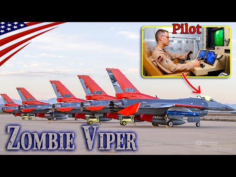 QF-16 Zombie Viper: A Full-Scale Drone Fighter Born to Be Shot Down