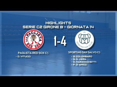 Paglieta Red Sox C5 - Sporting San Salvo C5 1-4 - Highlights - Serie C2/B Giornata 14 - 25-01-25