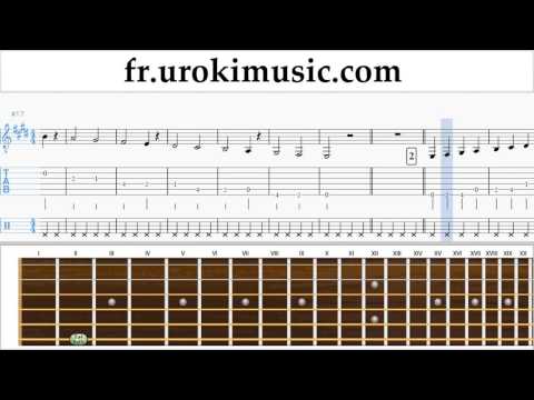 Cours de Guitare Prince Royce - Darte un Beso Partie#1 um-829
