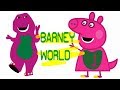 Barney Compilation Drawing For Kids By Graffizen