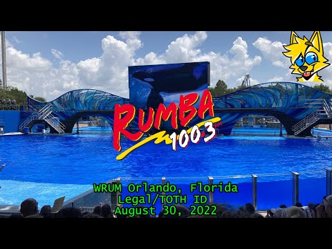 Rumba 100.3 | WRUM Orlando, FL Legal/TOTH ID (8/30/22)