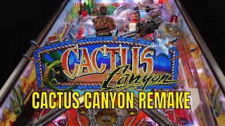 Cactus Canyon Remake Pinball Machine Chicago Gaming Company 2021 new CGC