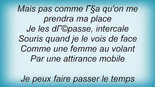 Axelle Red - Femme Au Volant Lyrics