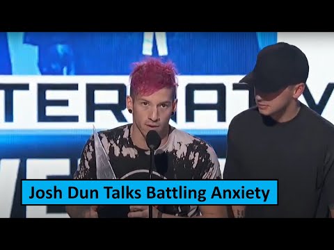 Josh Dun from twenty one pilots talks battling anxiety