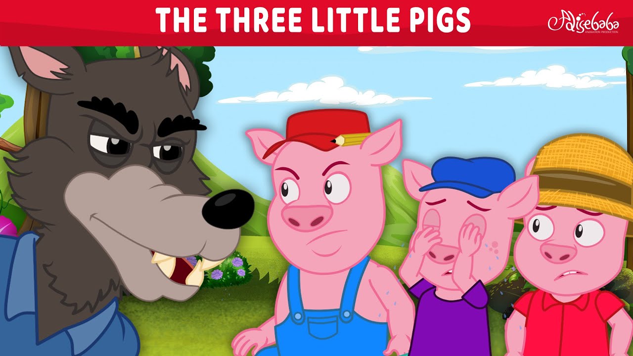 Best Of Three Little Pigs Fairy Tales : 5 Episodes 🐷 | Bedtime Stories for Kids in English