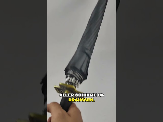 Vídeo relacionado con Swords and more One Piece Paraguas, Versión Premium 16K Umbrella, Paraguas Anime grande Katana Samurái Espada Paraguas de Sol, protección UV contra tormentas con mango largo, 100 cm