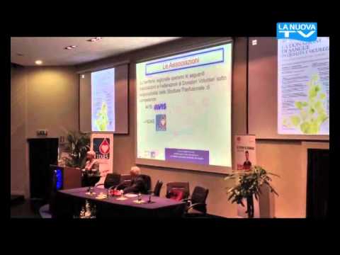Servizio La Nuova Tg "Seminario Fidas:La donazione di sangue in qualità e sicurezza" 27-04-2013