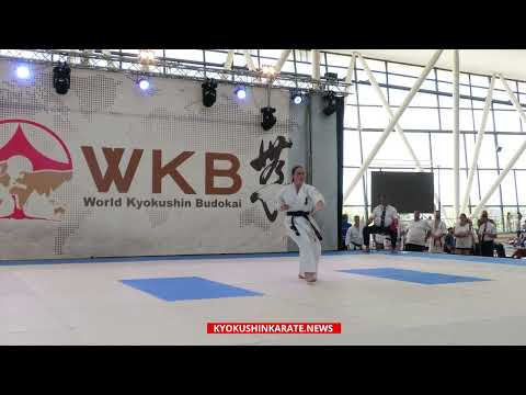 6 WKB EC, Final Kata Tetiana Niemtseva (Belgium, aka) - Mireia Varela (Spain)