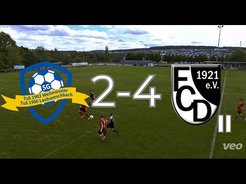 Highlights SG Weilmünster/Laubuseschbach vs FC Dorndorf II