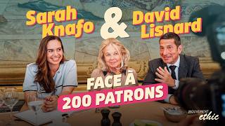 Sarah Knafo et David Lisnard débattent devant 200 entrepreneurs