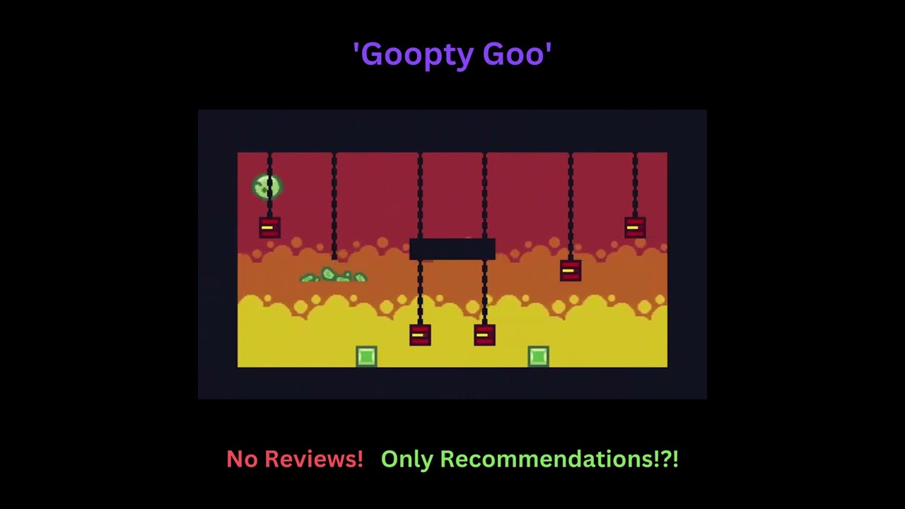 Goopty Goo // ⛔️ No reviews! ✅ Only recommendations!?!🐸💜✨ #videogaming #videogames #indiegames