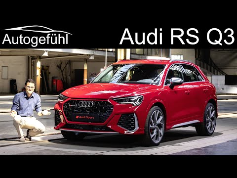 External Review Video aW4Qj3AvFqw for Audi RS Q3 Sportback (F3) Crossover (2019)