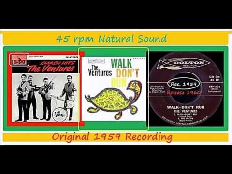 The Ventures - Walk Don't Run.1959 45rpm Original