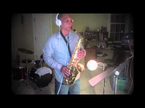 Toto - "I'll Be Over You" - (saxophone cover)