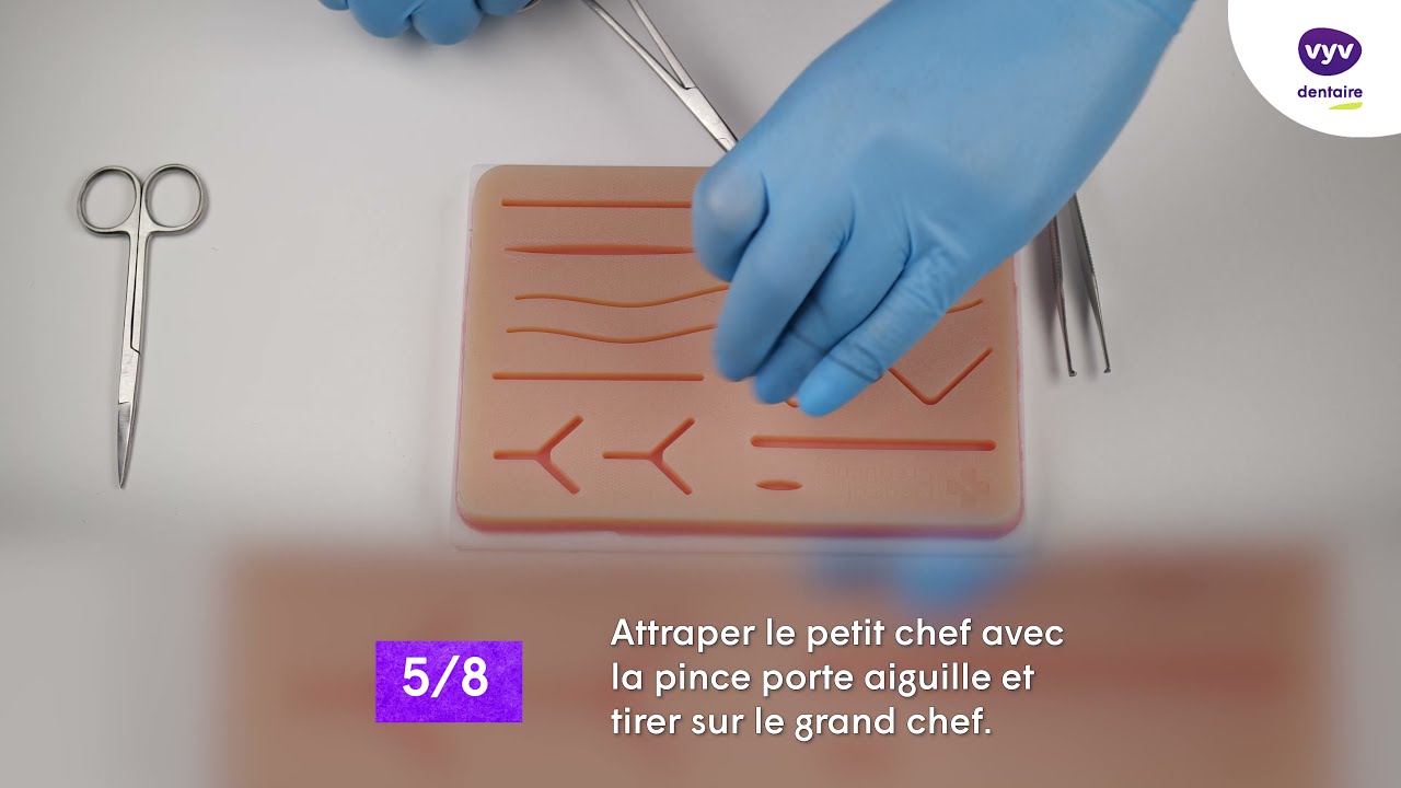 Tuto dentaire : suture dentaire