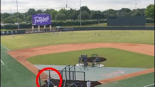 Jack Pettigrew Showing Power to All Fields at TCU’s Lupton Stadium.