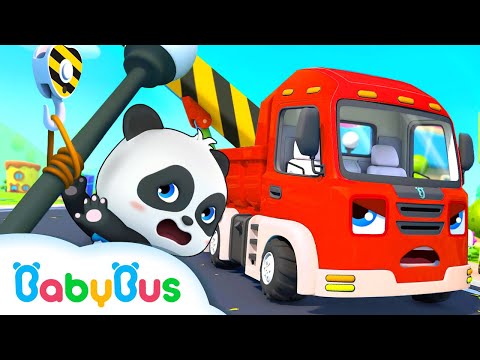 Mașinile de construcții - Cântece educative cu mașini pentru Copii de la BabyBus