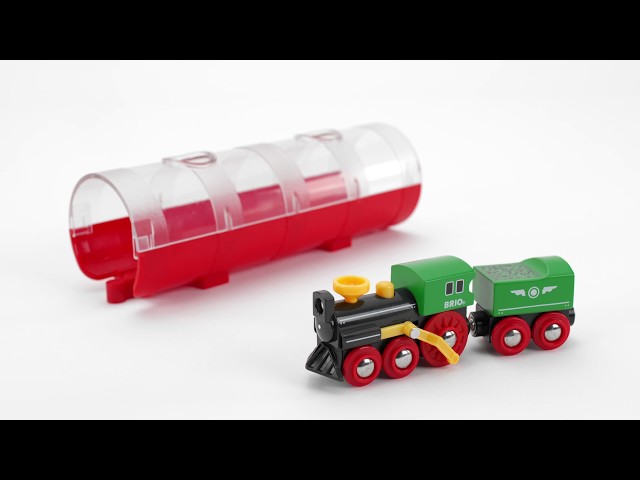 Video teaser for BRIO World - 33892 Steam Train & Tunnel