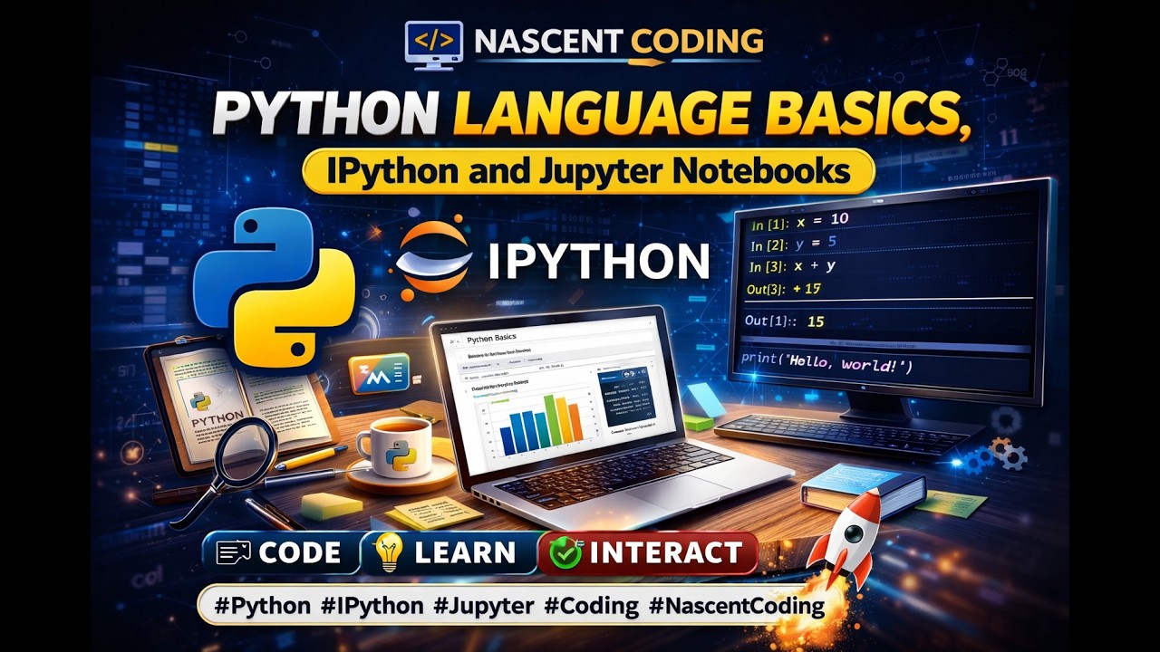 Python Language Basics, IPython, and Jupyter Notebooks