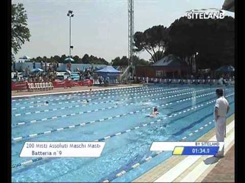 Serie 9 dei 200 Misti  Assoluti Maschi Master - 12 MEMORIAL ANDREA BETTIOL