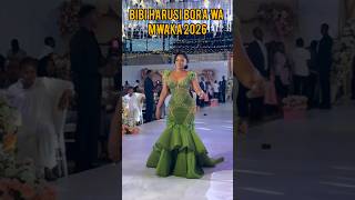 Bibi harusi mwenye tabasamu zuri #zamakalefashion #latestafricaprint #latestafricaprint