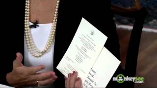 Basic Dining Etiquette - The Invitation, video 2 of 16