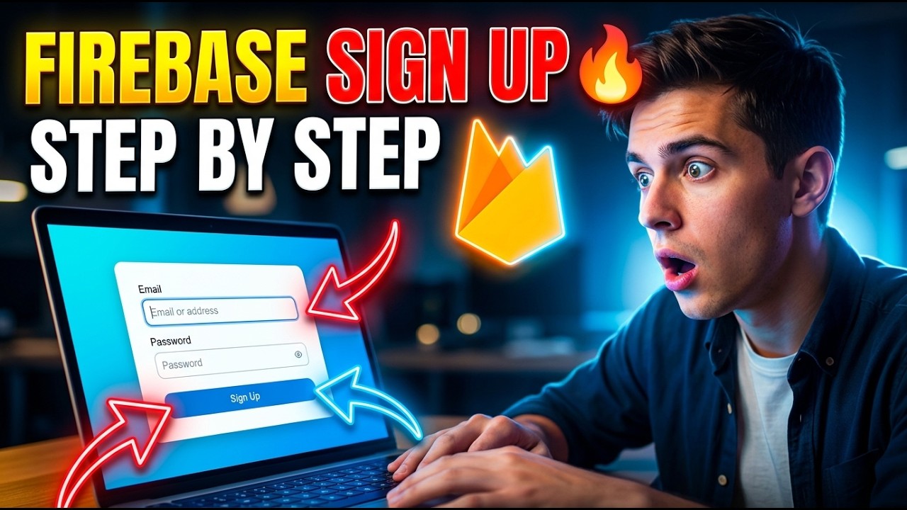 Firebase Authentication Sign Up Tutorial | Complete Process Explained (2026)