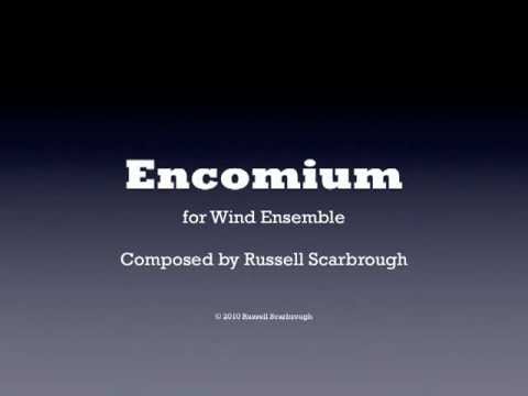 Encomium - live Wind Ensemble performance