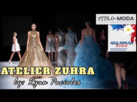 ATELIER ZUHRA by Ryan Pacioles, Dubai-based Filipino Designer || Ystilo at Moda Fashion Show