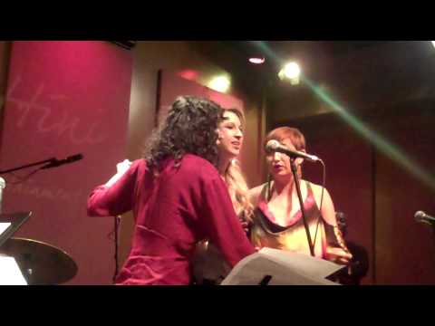 The Calvillos perform acapella I'll Be There live at Ricky Lawson and Friends at Spaghettinis