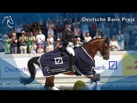 Isabell Werth gewinnt den Deutsche Bank Preis