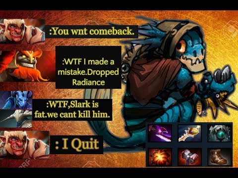 Come Back || Radiance || Slark Fish || Hard Match || Great Gameplay || Enjoy|| Dota-2