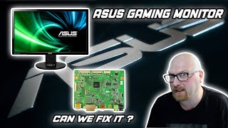 OLD ASUS VG248QE 24" gaming monitor repair. Can we fix it?