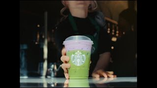 Starbucks Iced Lavender Matcha | The Starbucks Coffee Company