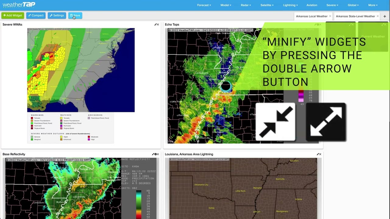 weatherTAP Dashboard Quick Tutorial
